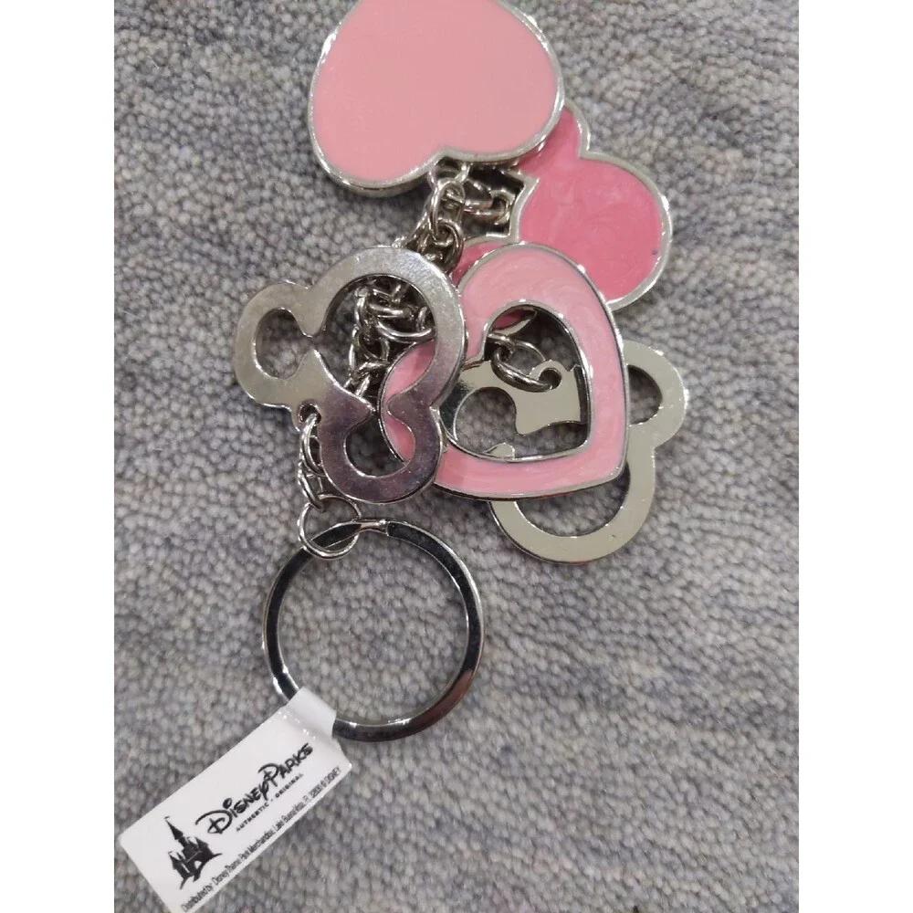 Pink Disney Keychain